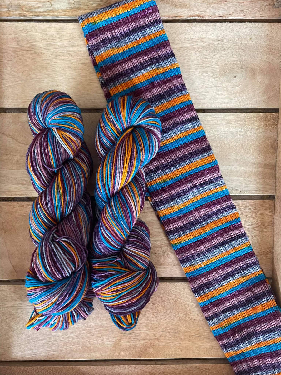 None for Gretchen Wieners - Self-Striping Yarn – Geektastic Fibers