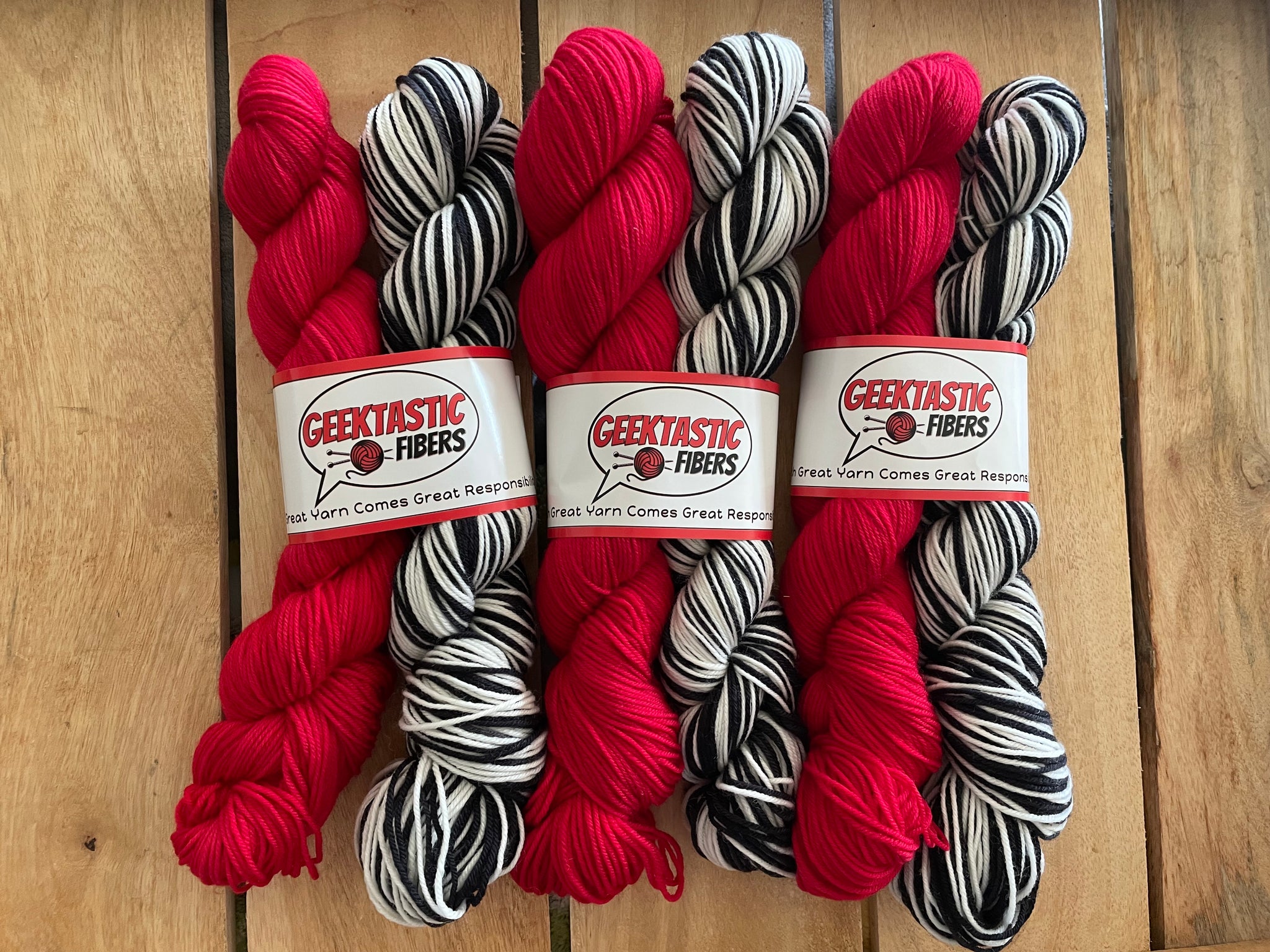 Ready to Ship - Wicked Witch - Self-Striping Yarn