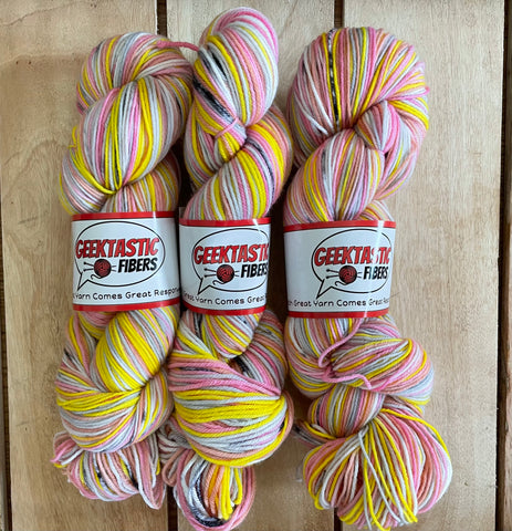 Ready To Ship - The Charm Offensive - Self Striping Yarn