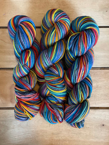 Ready to Ship - The Miser Brothers - Self-Striping Yarn